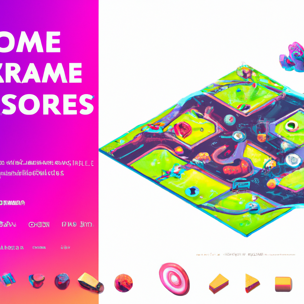 Roadmap illustrated as neon timeline